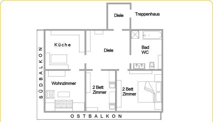 Appartementhaus Sporthotel Moelltal フラタッハ 部屋 写真